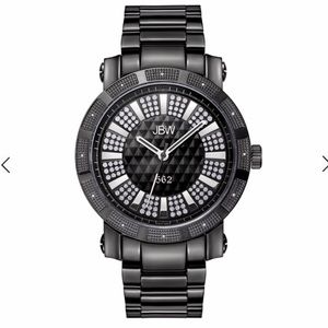JBW men’s diamond watch black